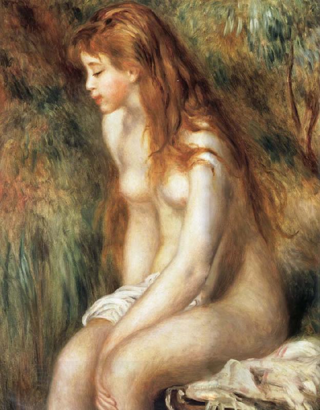 Pierre Renoir Young Girl Bathing China oil painting art